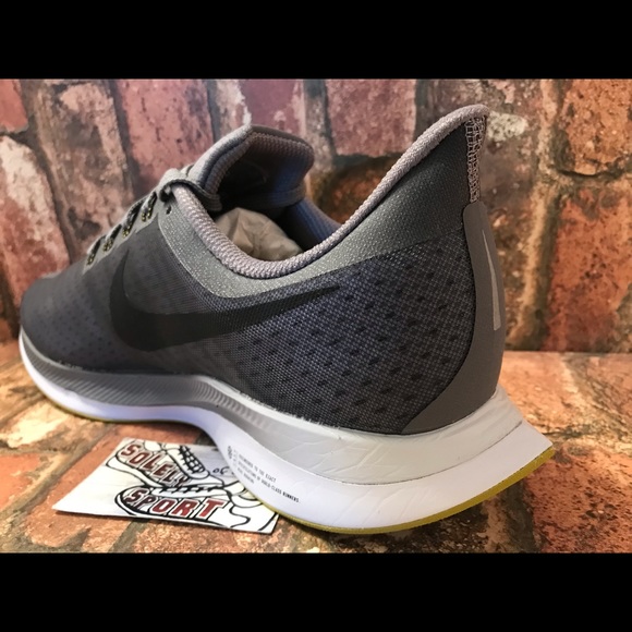 Nike Zoom Pegasus 35 Turbo Grey Running Air Max - Picture 9 of 9